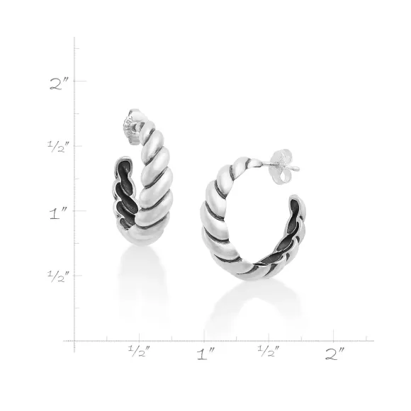 Shop James Avery Artisan Jewelry Half Twist Hoops