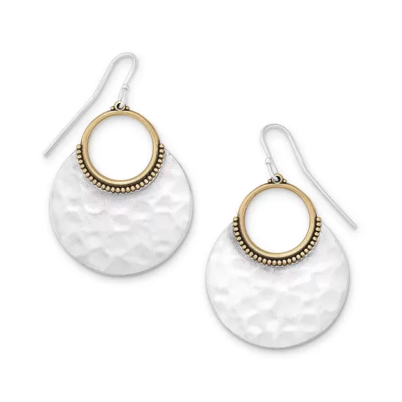 Fashion James Avery Artisan Jewelry Hammered Eclipse Dangle Earrings
