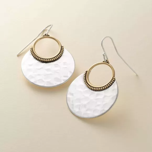 Fashion James Avery Artisan Jewelry Hammered Eclipse Dangle Earrings