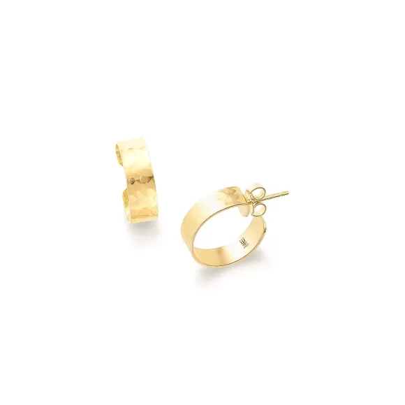 Shop James Avery Artisan Jewelry Hammered Simplicity Hoops