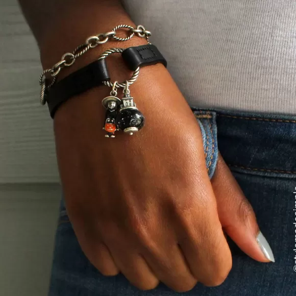 Shop James Avery Artisan Jewelry Haunted House Art Glass Charm Black