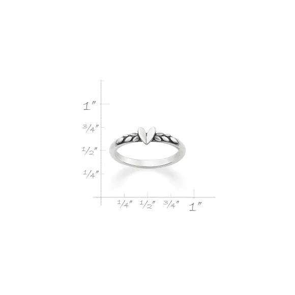 New James Avery Artisan Jewelry Heart And Vine Ring
