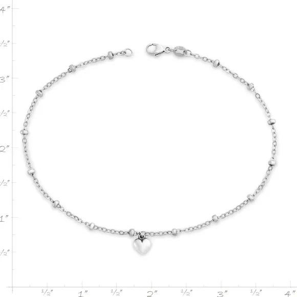 Online James Avery Artisan Jewelry Heart Drop Anklet