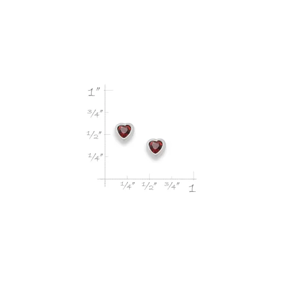 Fashion James Avery Artisan Jewelry Heart Gemstone Studs