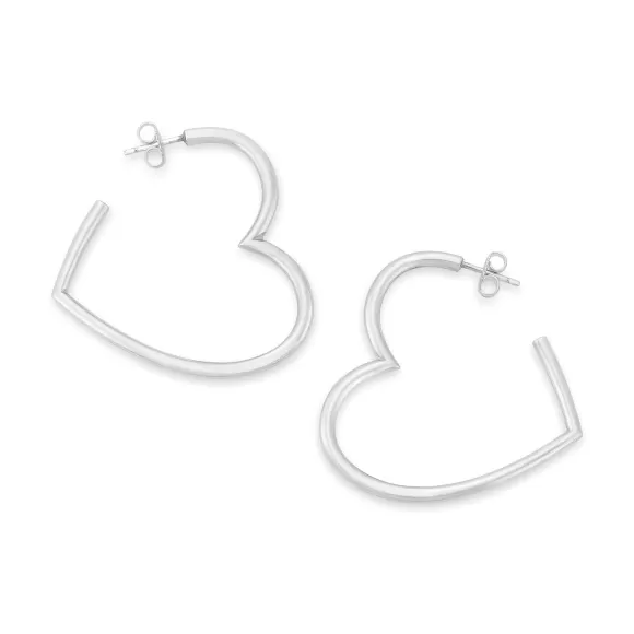 Outlet James Avery Artisan Jewelry Heart Hoops