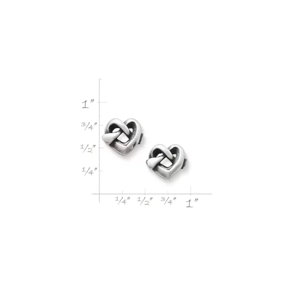 Flash Sale James Avery Artisan Jewelry Heart Knot Studs