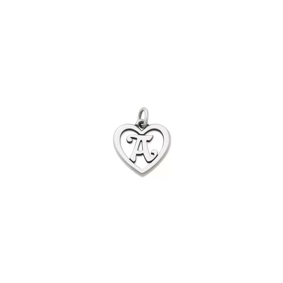 Flash Sale James Avery Artisan Jewelry Heart Script Initial Charm