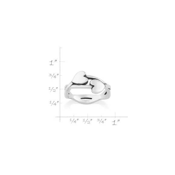 Sale James Avery Artisan Jewelry Hearts Entwined Ring