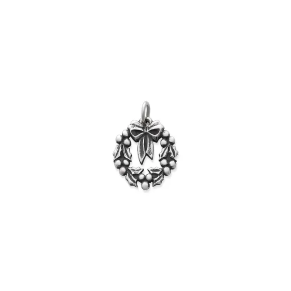 Cheap James Avery Artisan Jewelry Holiday Wreath Charm