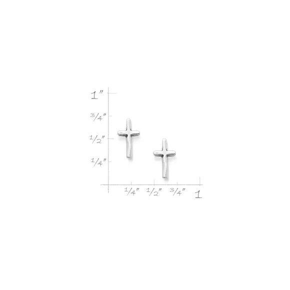 Discount James Avery Artisan Jewelry Horizon Cross Studs