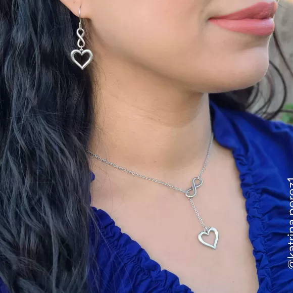 New James Avery Artisan Jewelry Infinite Love Dangle Earrings