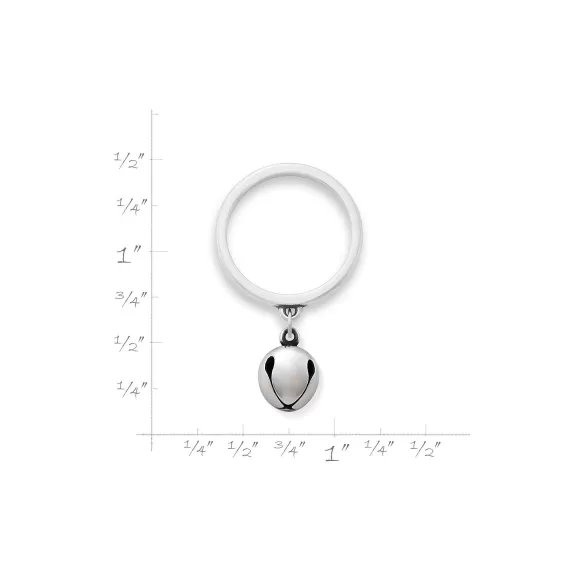 Clearance James Avery Artisan Jewelry Jingle Bell Charm Dangle Ring