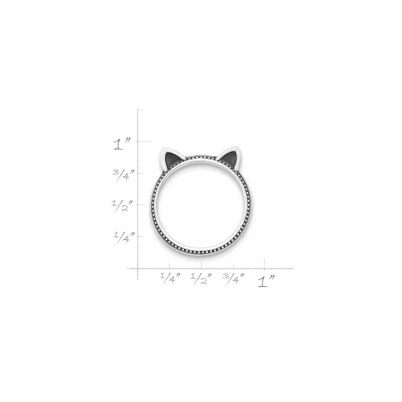 Cheap James Avery Artisan Jewelry Kitten Ears Ring