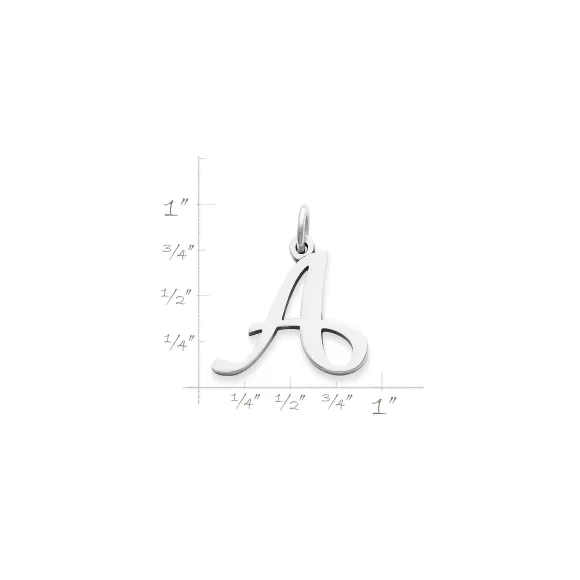 Flash Sale James Avery Artisan Jewelry Large Script Initial Charm