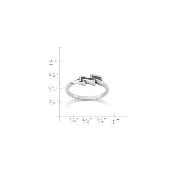 Fashion James Avery Artisan Jewelry Lightning Bolt Ring