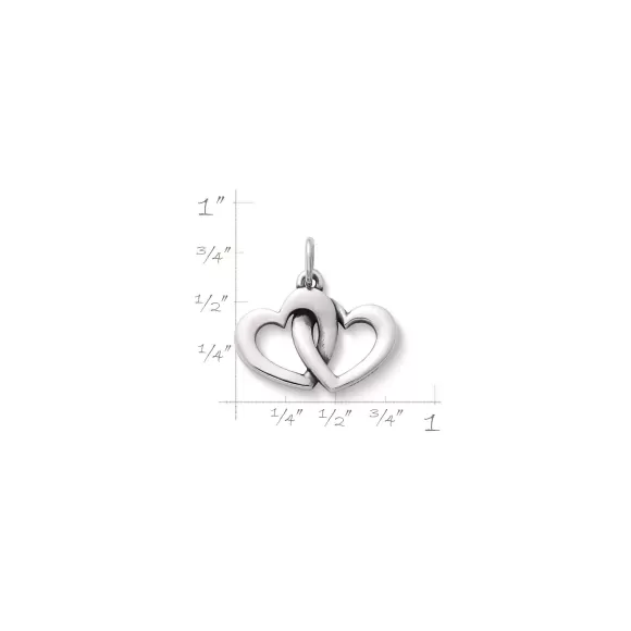 Online James Avery Artisan Jewelry Linked Hearts Charm