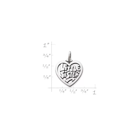 Shop James Avery Artisan Jewelry Little Sister Heart Charm