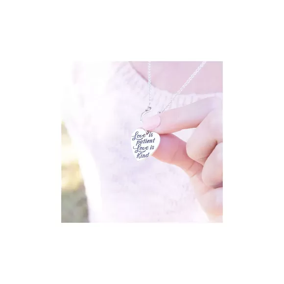 Cheap James Avery Artisan Jewelry Love Is Patient Heart Charm