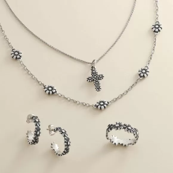 New James Avery Artisan Jewelry Margarita Hoops