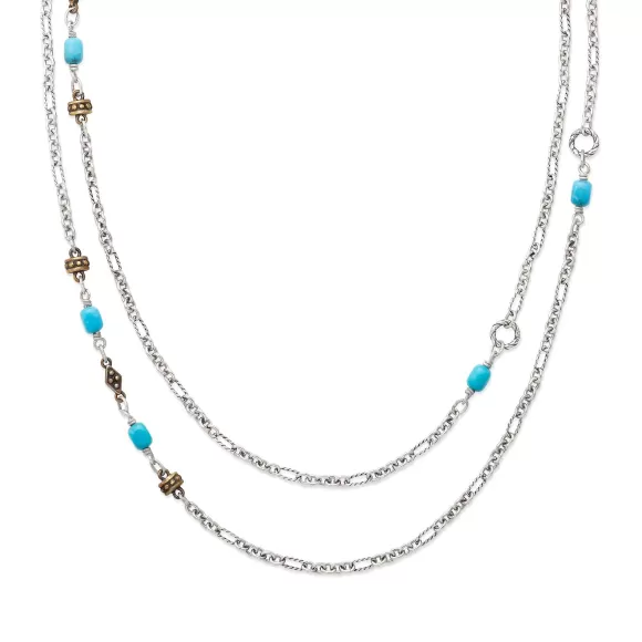 Best Sale James Avery Artisan Jewelry Marjan Necklace With Turquoise