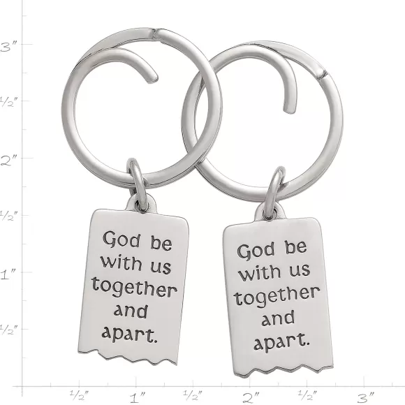 Flash Sale James Avery Artisan Jewelry Mizpah Key Chain Set
