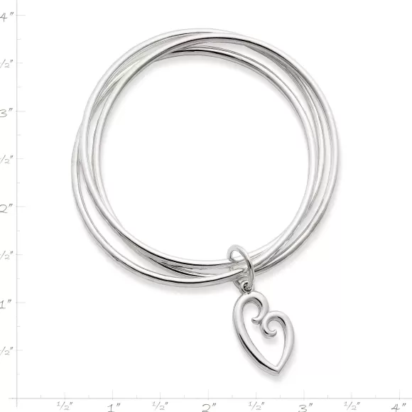 Flash Sale James Avery Artisan Jewelry Mother'S Love Bangle Bracelet
