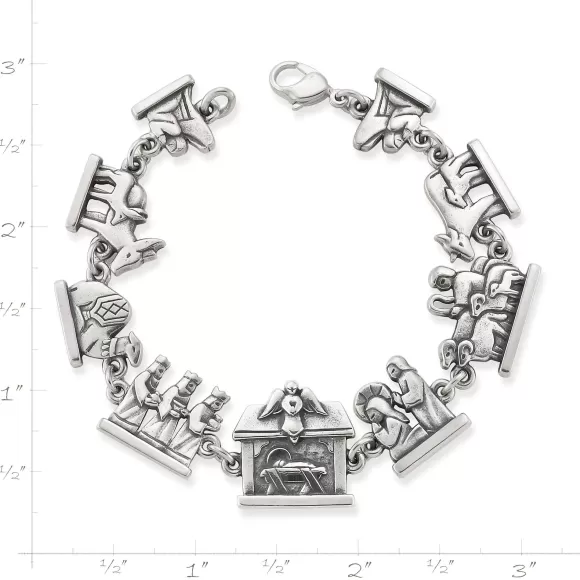 Store James Avery Artisan Jewelry Nativity Link Bracelet