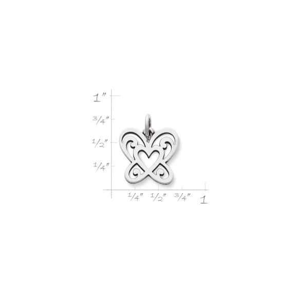 Shop James Avery Artisan Jewelry Open Butterfly Heart Charm