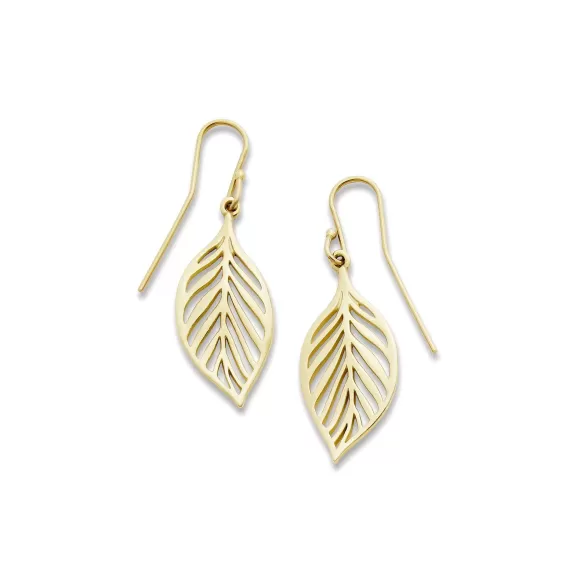 Best Sale James Avery Artisan Jewelry Open Leaf Dangle Earrings