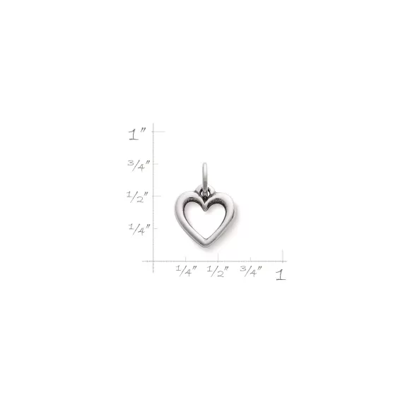 Best Sale James Avery Artisan Jewelry Open Wire Heart Charm