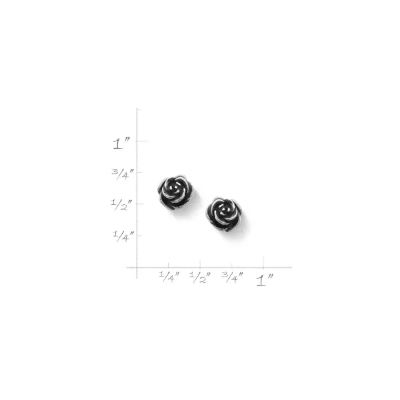 Sale James Avery Artisan Jewelry Rose Ear Studs