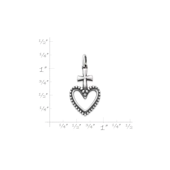New James Avery Artisan Jewelry Sacred Heart Charm
