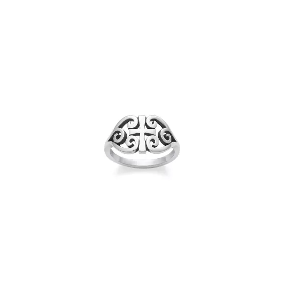 New James Avery Artisan Jewelry Scroll Cross Ring