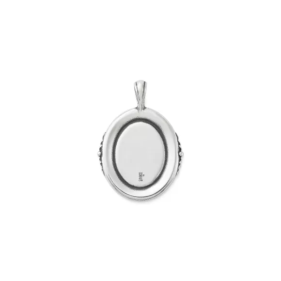 New James Avery Artisan Jewelry Sculpted Bluebonnet Layered Gemstone Pendant