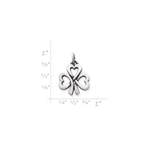 Flash Sale James Avery Artisan Jewelry Shamrock Of Hearts Charm