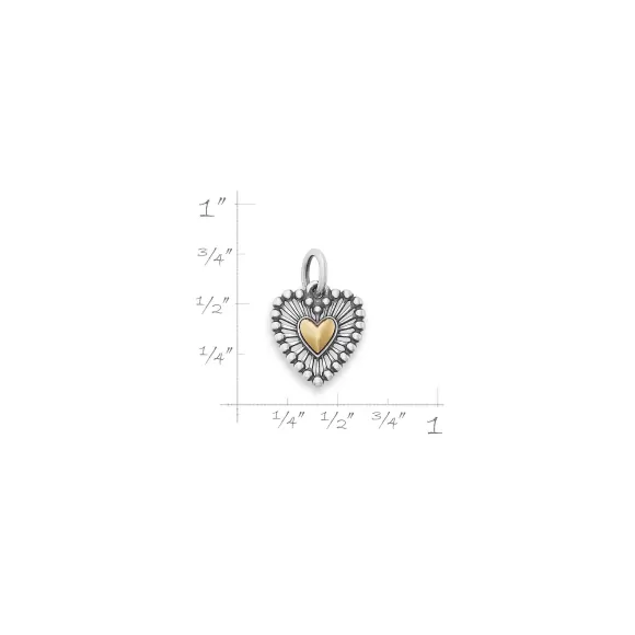 Sale James Avery Artisan Jewelry Shining Heart Charm
