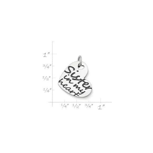 Hot James Avery Artisan Jewelry Sister In My Heart Charm