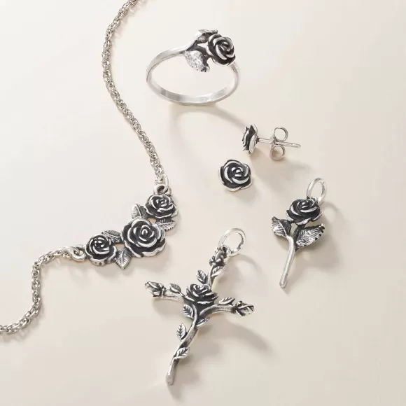 Best James Avery Artisan Jewelry Small Rose Ring