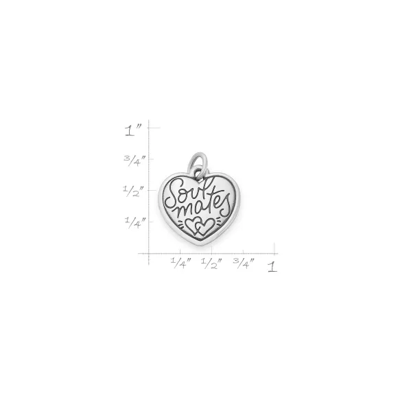 Cheap James Avery Artisan Jewelry Soulmates Heart Charm