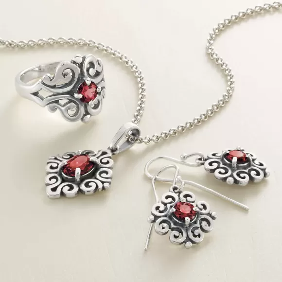Store James Avery Artisan Jewelry Spanish Lace Birthstone Dangle Earrings