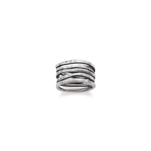 Outlet James Avery Artisan Jewelry Stacked Hammered Ring