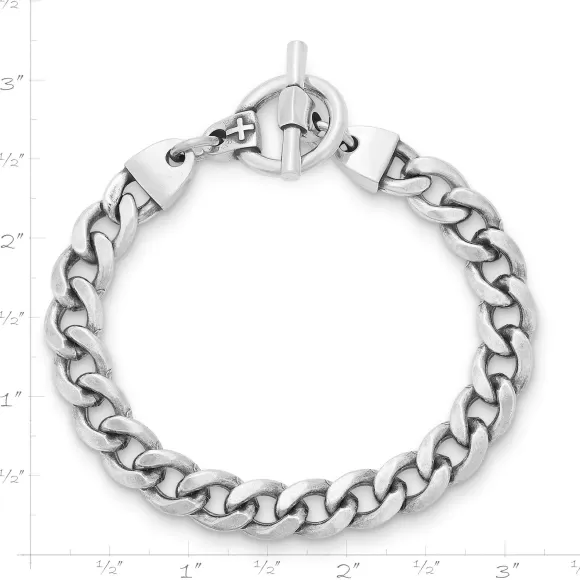 Cheap James Avery Artisan Jewelry Strength In Faith Curb Link Bracelet