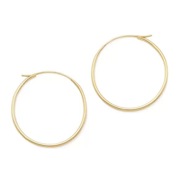 Fashion James Avery Artisan Jewelry Swedged Hoops
