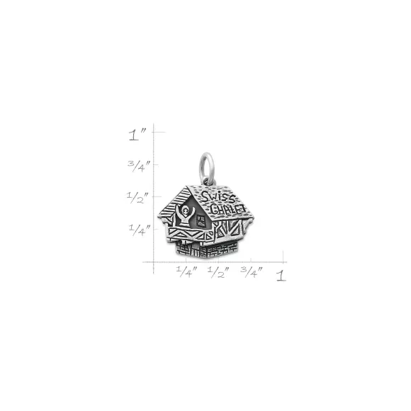 Best Sale James Avery Artisan Jewelry Swiss Chalet Cabin Charm
