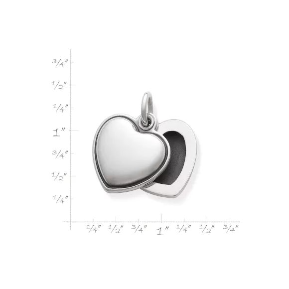 Best James Avery Artisan Jewelry Swivel Heart Locket Charm