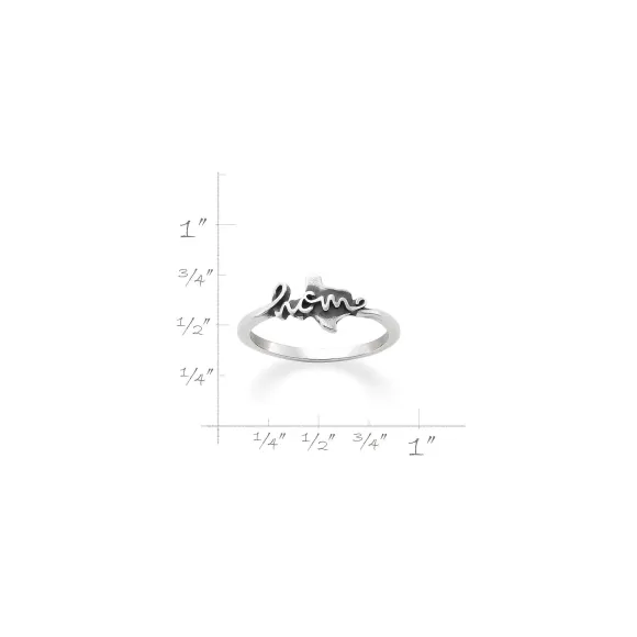 Hot James Avery Artisan Jewelry Texas Is "Home" Ring
