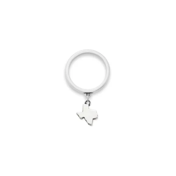 Discount James Avery Artisan Jewelry Texas Mini Charm Dangle Ring