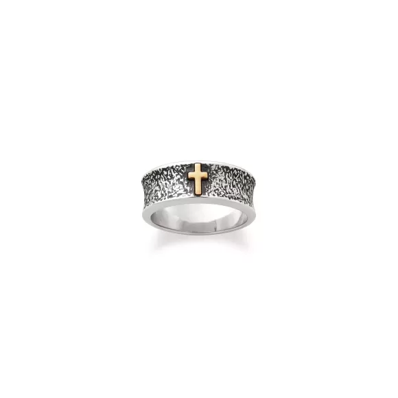 Online James Avery Artisan Jewelry Textured Wedding Ring With Cross