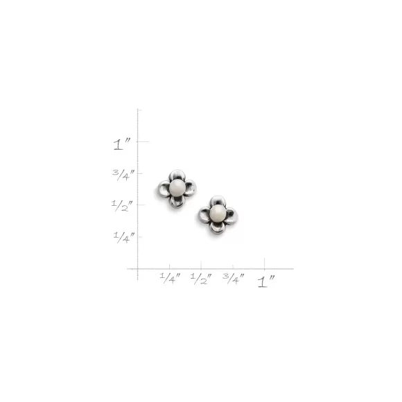 Best James Avery Artisan Jewelry Tiny Blossom Studs With Cultured Pearl