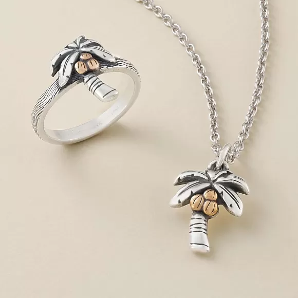 Online James Avery Artisan Jewelry Tropical Palm Tree Ring